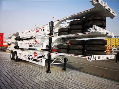 10 Units × 40ft Container Chassis