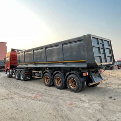6 Units × 40T U-Shape Dump Trailer