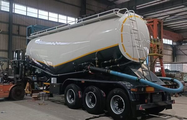 3 Axle 40CBM Cement Tanker Trailer