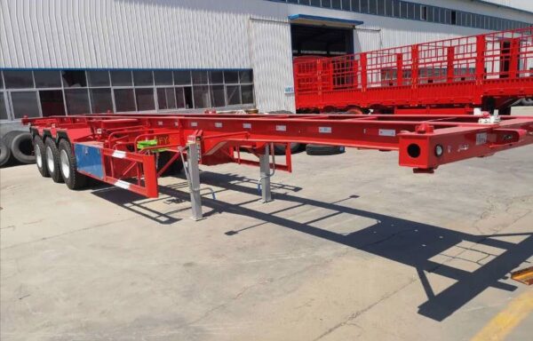 3 Axle 45ft Container Chassis