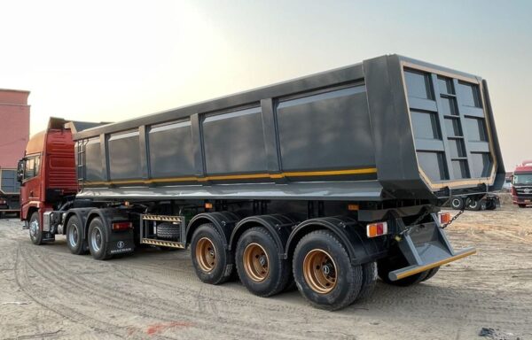 3 Axle 50CBM U-Shape Dump Trailer