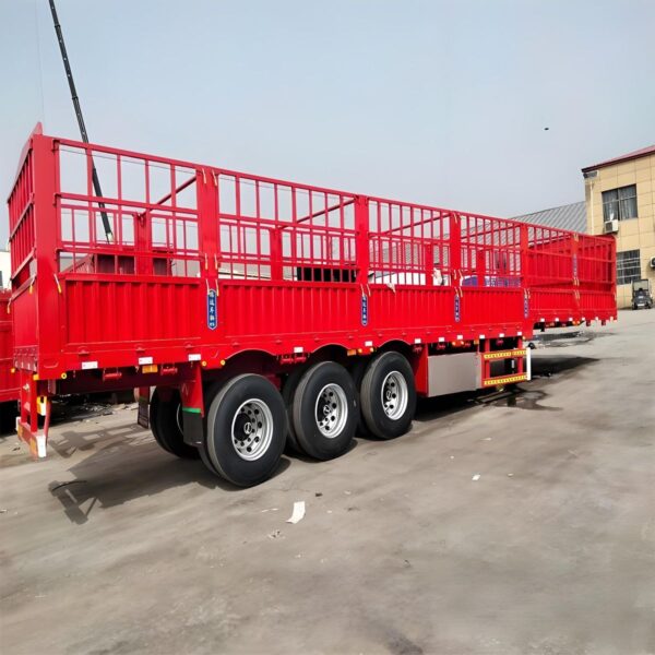 Fence Semi Trailer manufactured by TITAN Vehicle