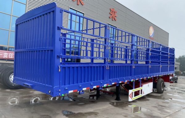 3 Axle Sidewall Cargo Trailer