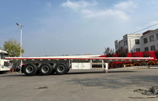 3 Axle 40ft Flatbed Semi Trailer