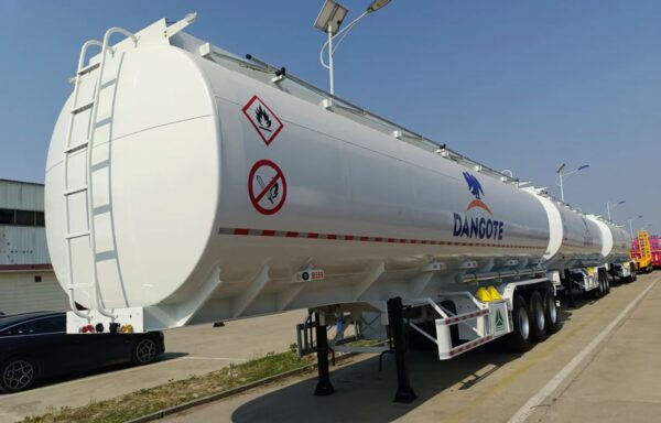 Aluminum Fuel Tanker Trailer 45000L