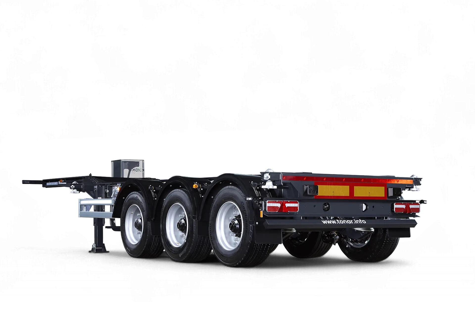 Container Chassis manufactured by TITAN Vehicle