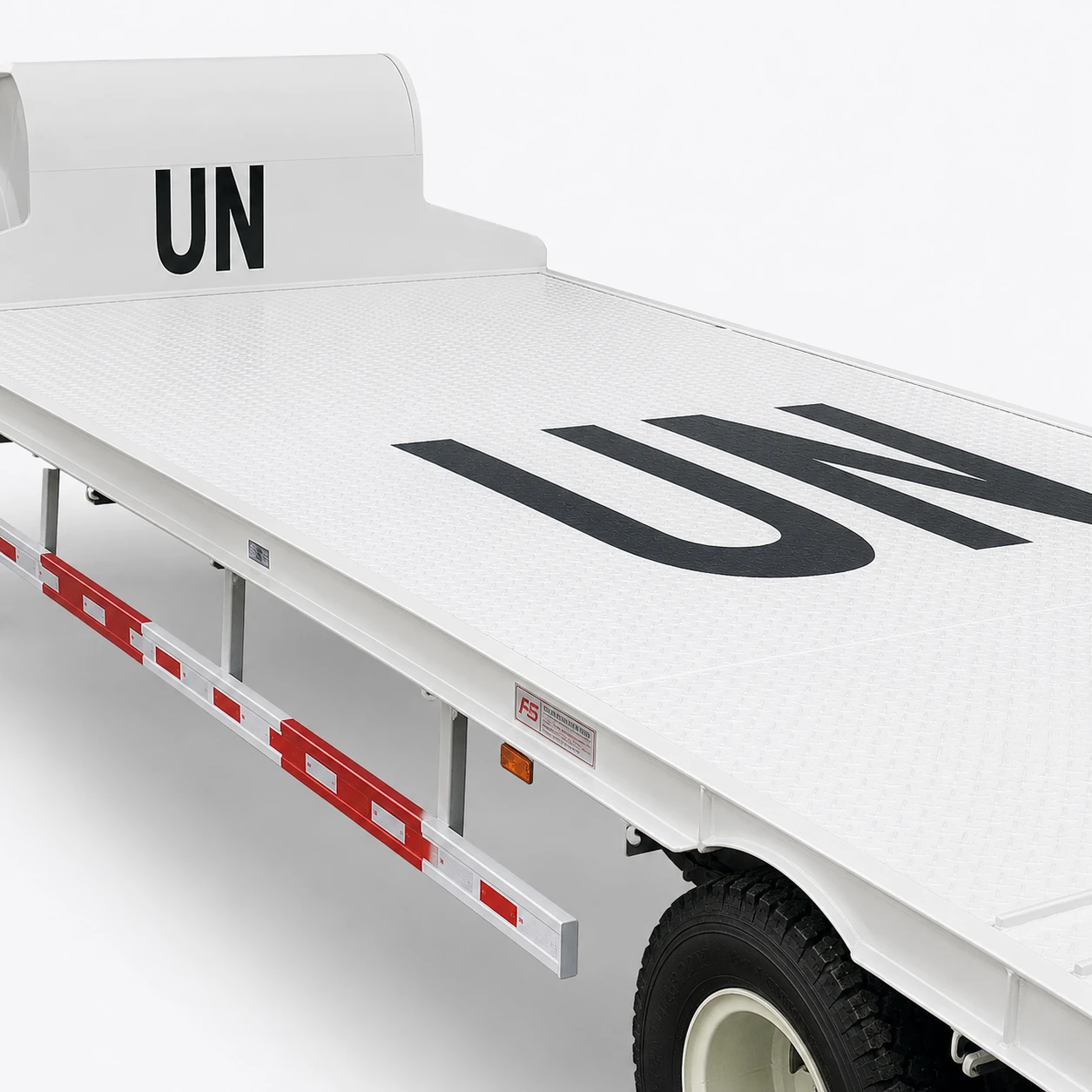 Lowbed Semi Trailer manufactured by TITAN Vehicle