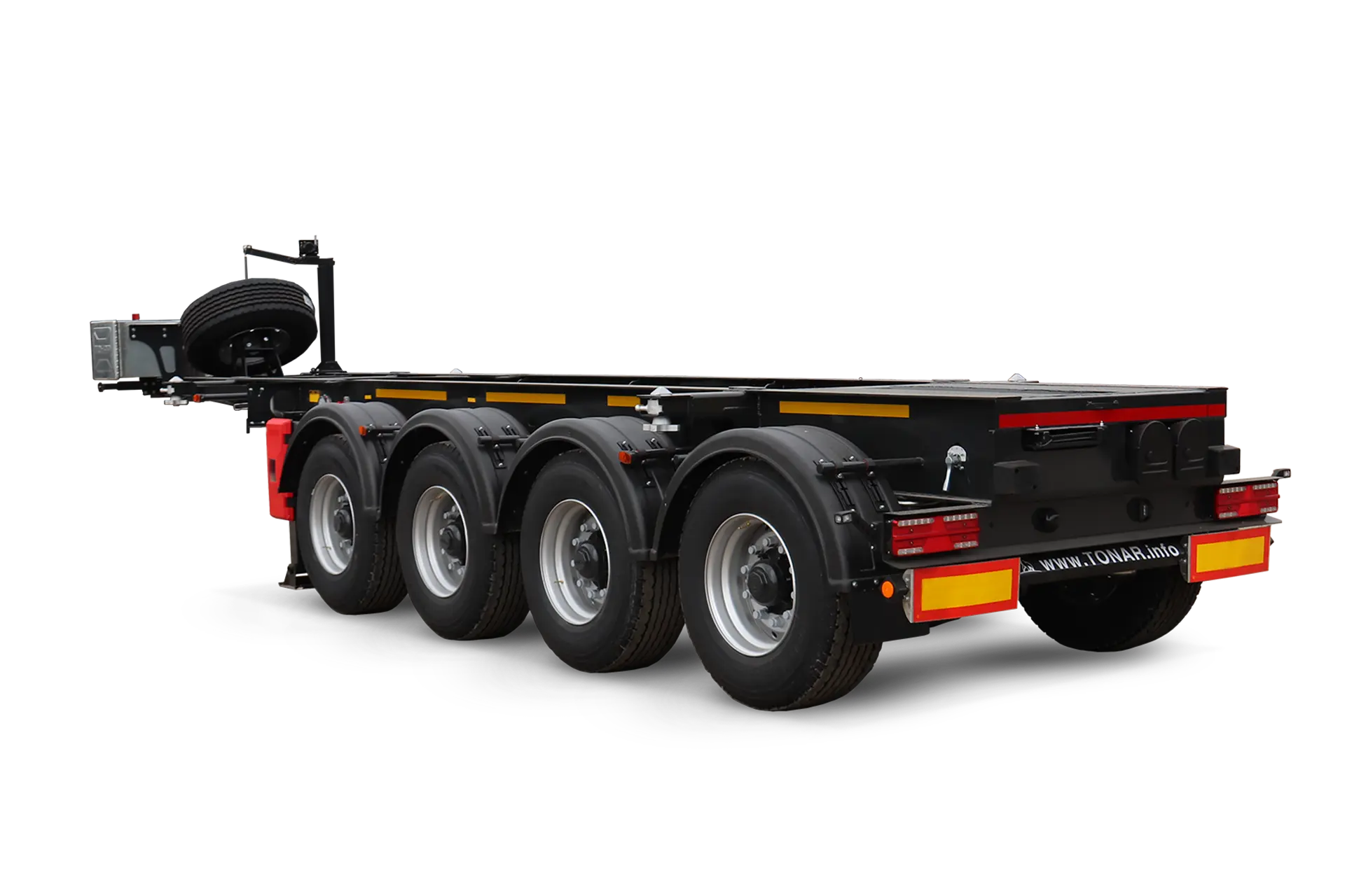 Container Chassis manufactured by TITAN Vehicle
